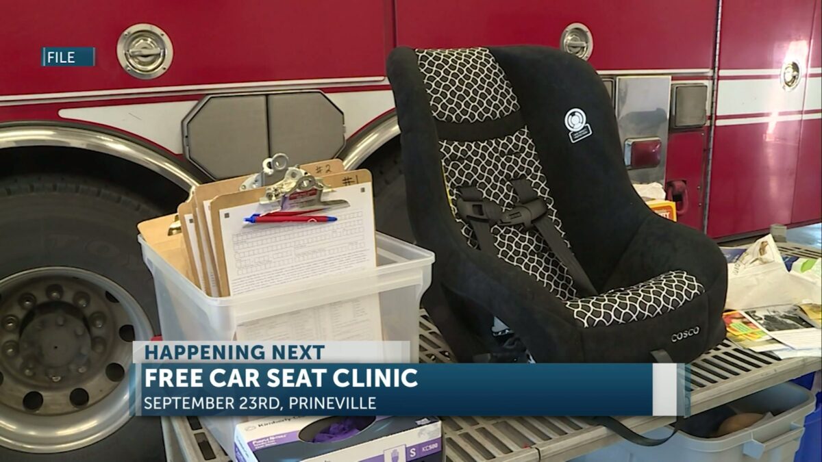 Free car seat clinic coming to Prineville in September