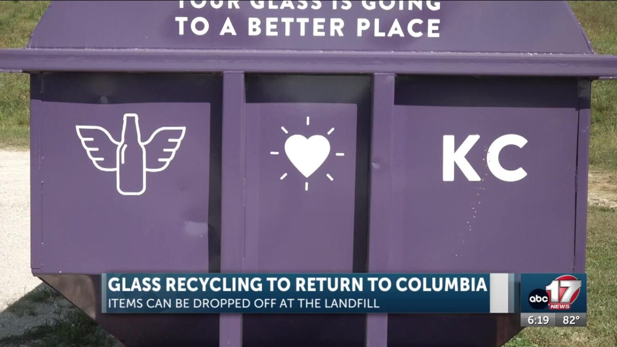 Columbia brings back glass recycling drop-off at landfill