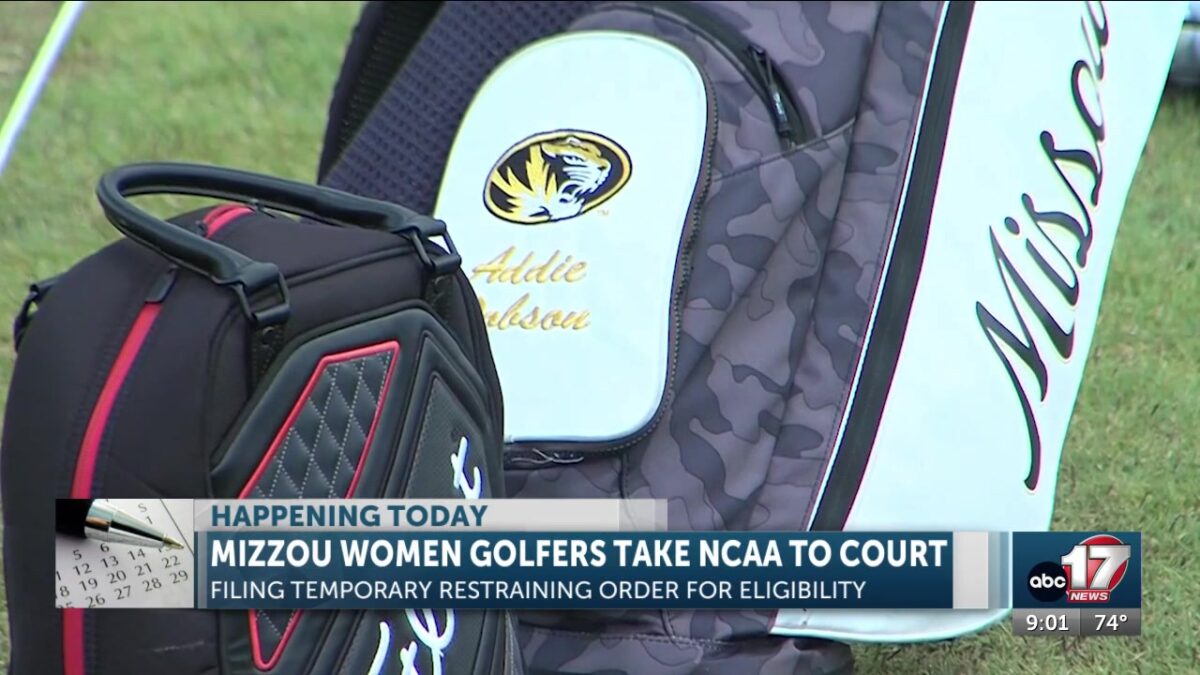 Mizzou golfers granted eligibility for fifth year after judge approves TRO