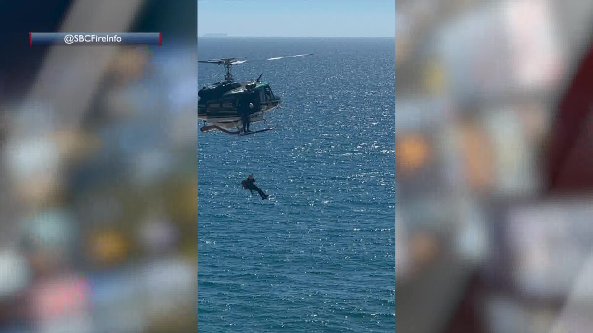 Crews rescue person at Gaviota State Beach after medical emergency