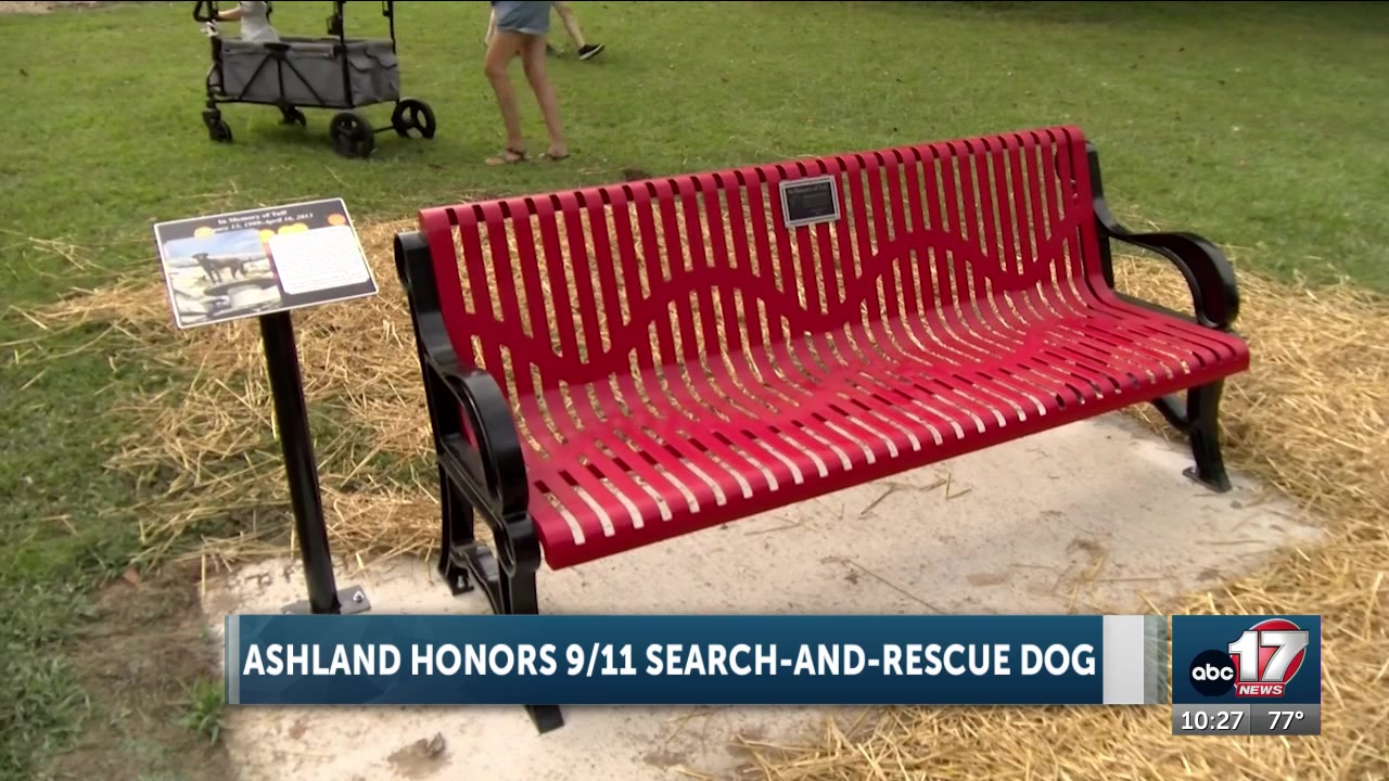 Ashland renames dog park after 9/11 search-and-rescue dog