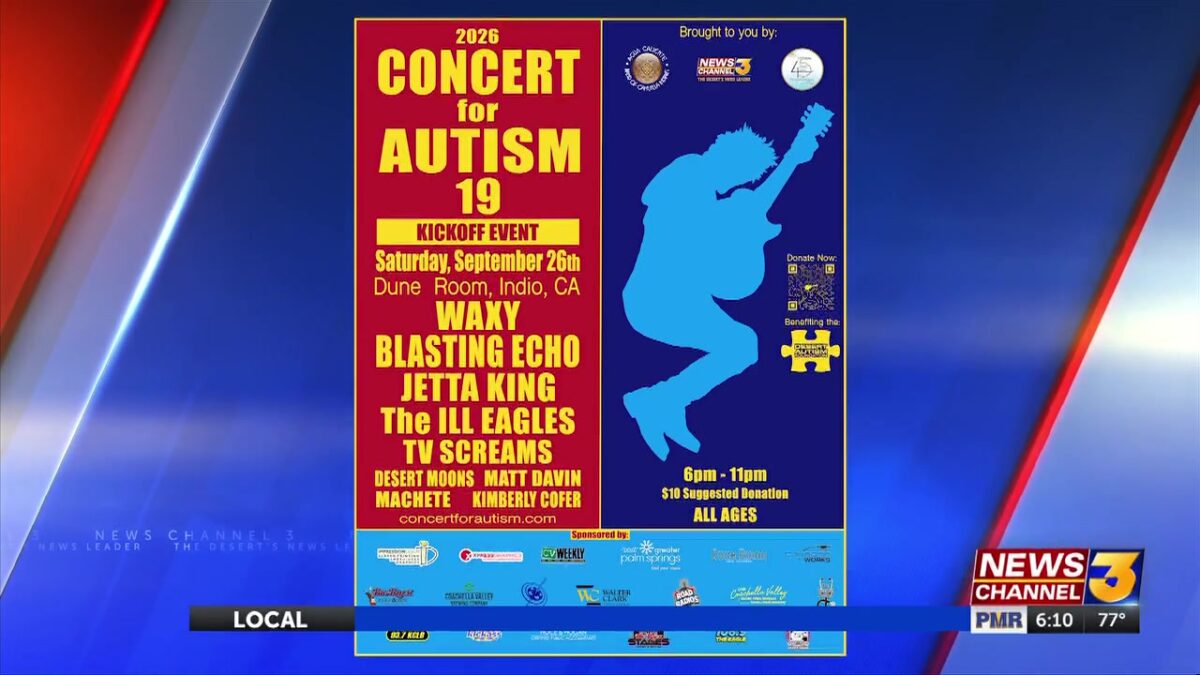 Concert for Autism kicks off 19th annual series in Indio Saturday