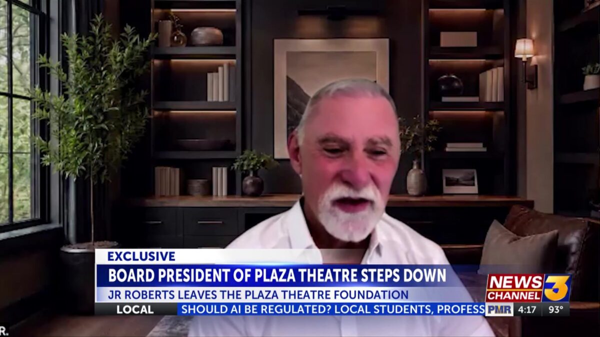 J.R. Roberts stepping down as Plaza Theatre Foundation president