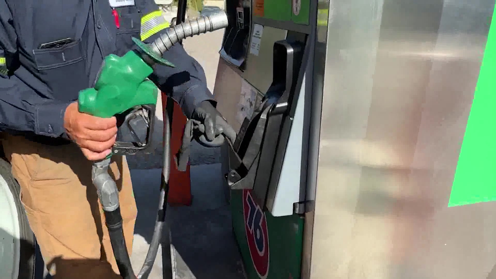 Drivers React to Record High Diesel Prices