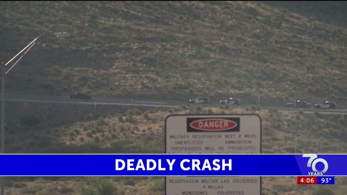 Unsafe lane change causes deadly Transmountain crash: Sheriff’s office