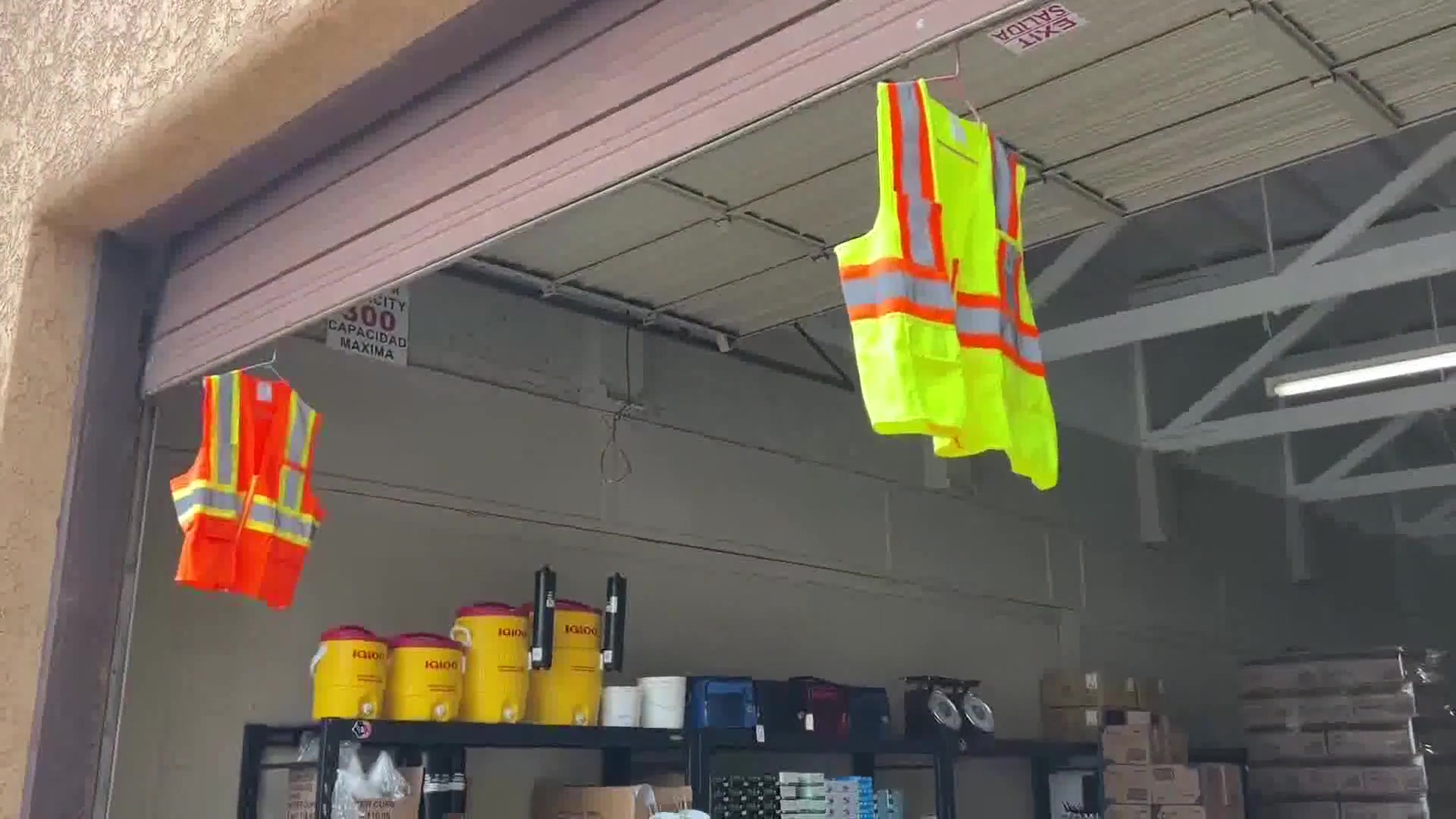 Santa Maria Supply Store Sets Up Temporary Location To Continue Following Fire