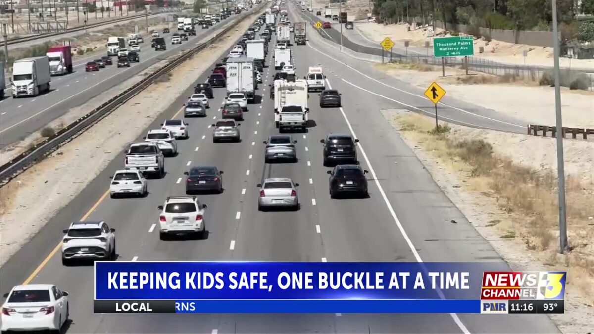 Keeping kids safe on the road: Indio hosts car seat safety event