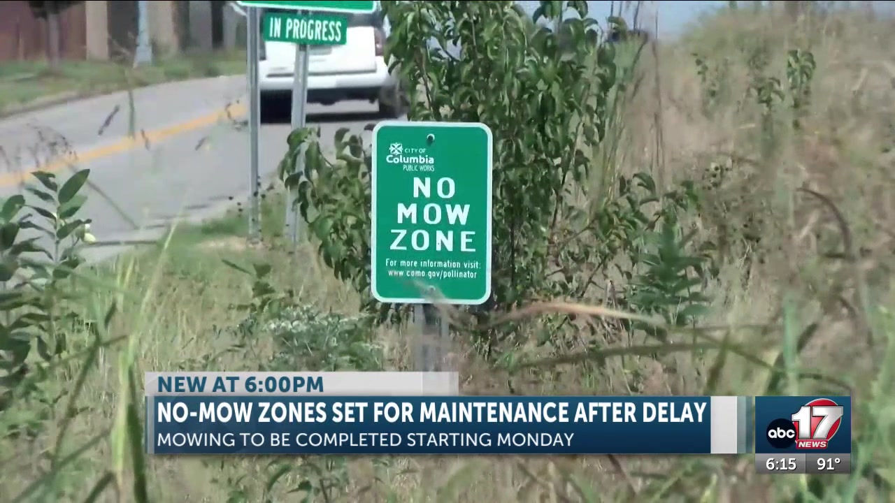 No Mow Zones under new contract for weeding