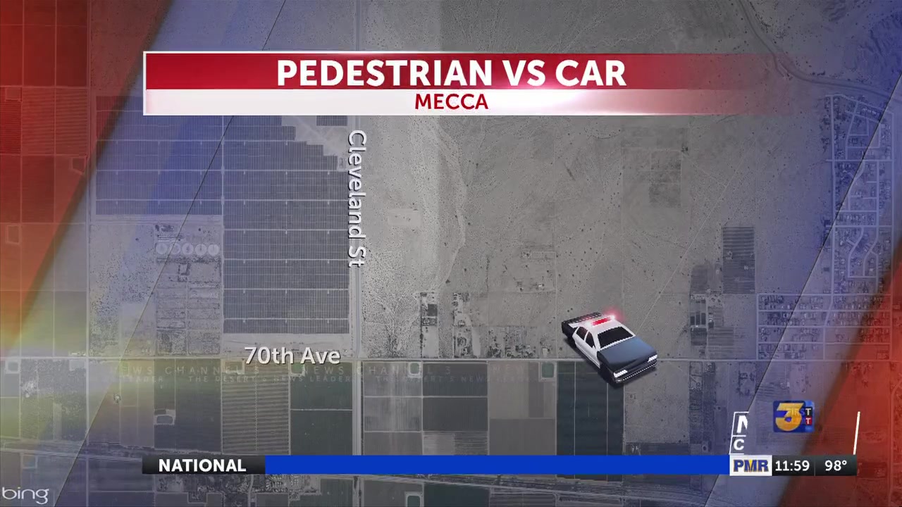 Pedestrian killed in 70th avenue crash identified as 39-year-old Mecca man
