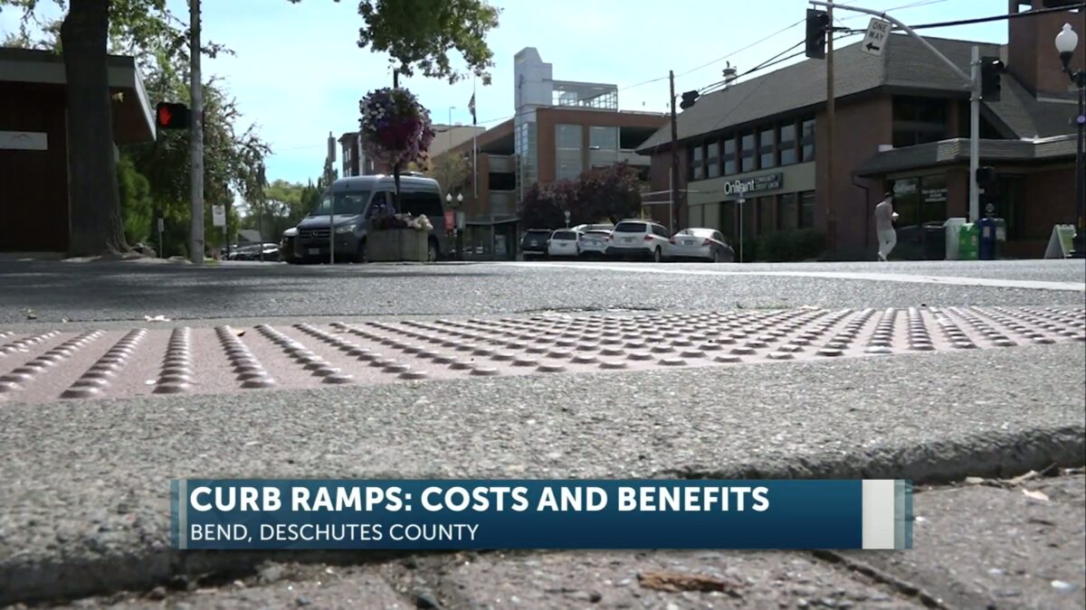 Keeping Bend accessible with curb ramps