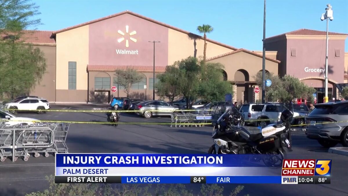 One person in critical condition after crash in Palm Desert