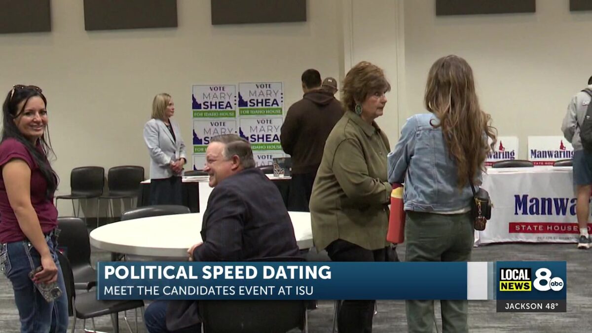 Political ‘Speed Dating’ in Pocatello: Candidates answer voter questions face-to-face at ISU