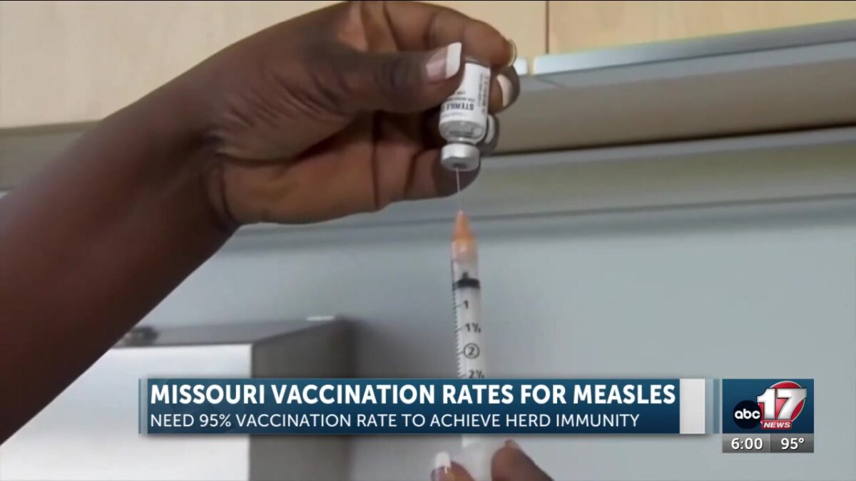 Missouri sees declining vaccination rates