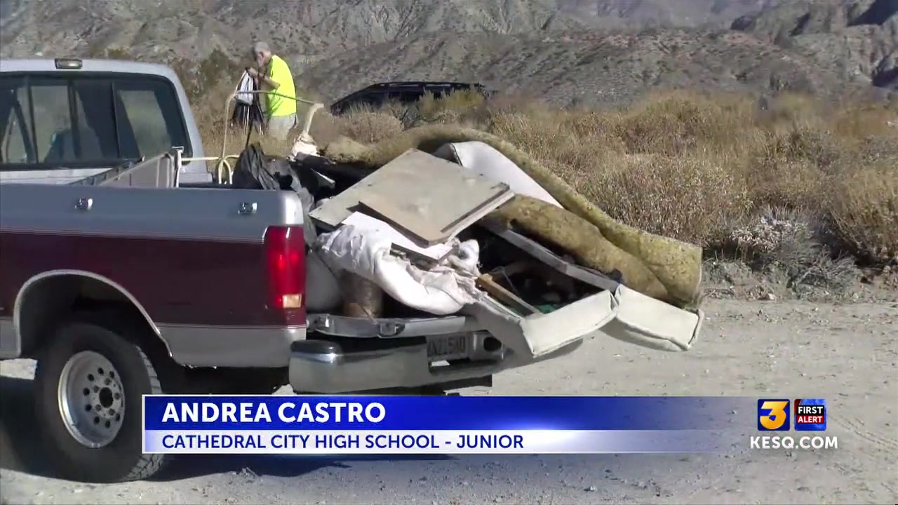 Volunteers clean up illegal dumping in Desert Hot Springs