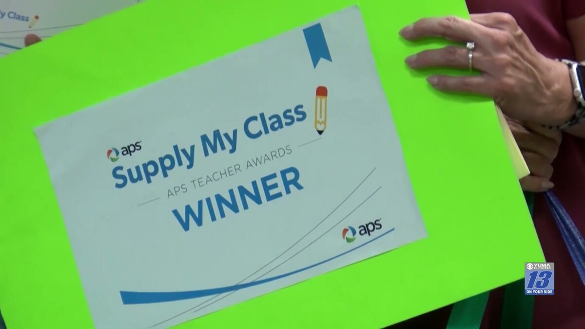 APS surprises local Yuma teachers with gift cards