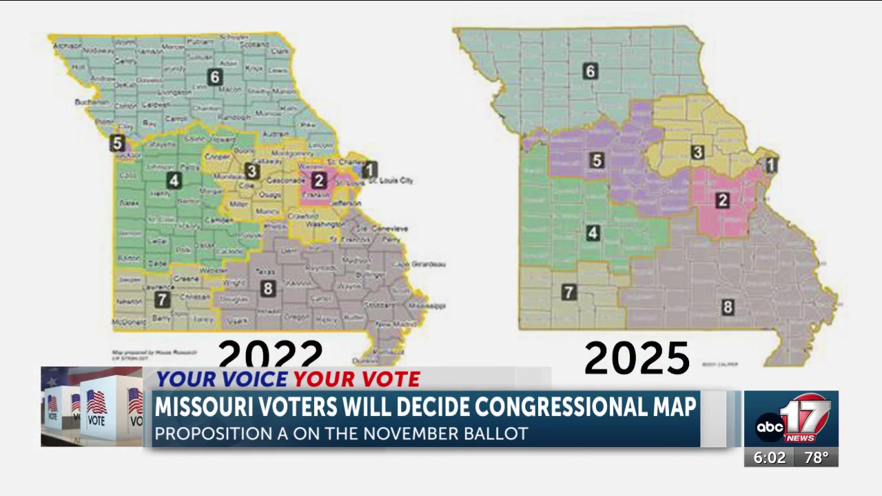 Prop A asks voters to pick their congressional district