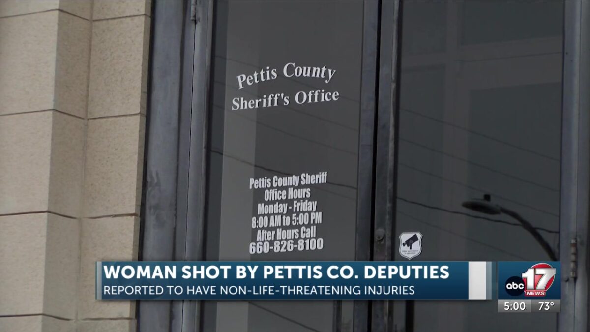 Woman shot by Pettis County deputies
