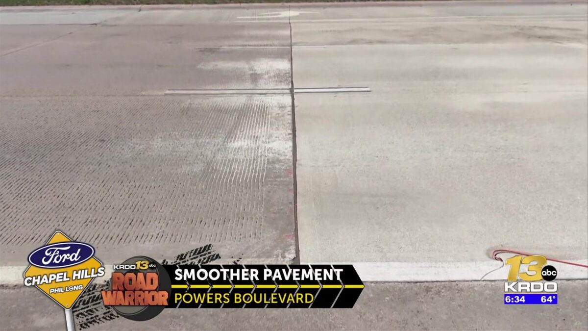CDOT finally removes aggravating bumps on Powers Boulevard