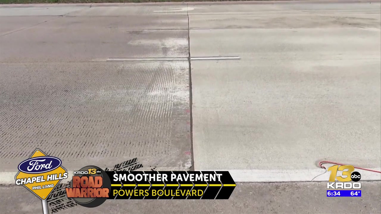 CDOT finally removes aggravating bumps on Powers Blvd