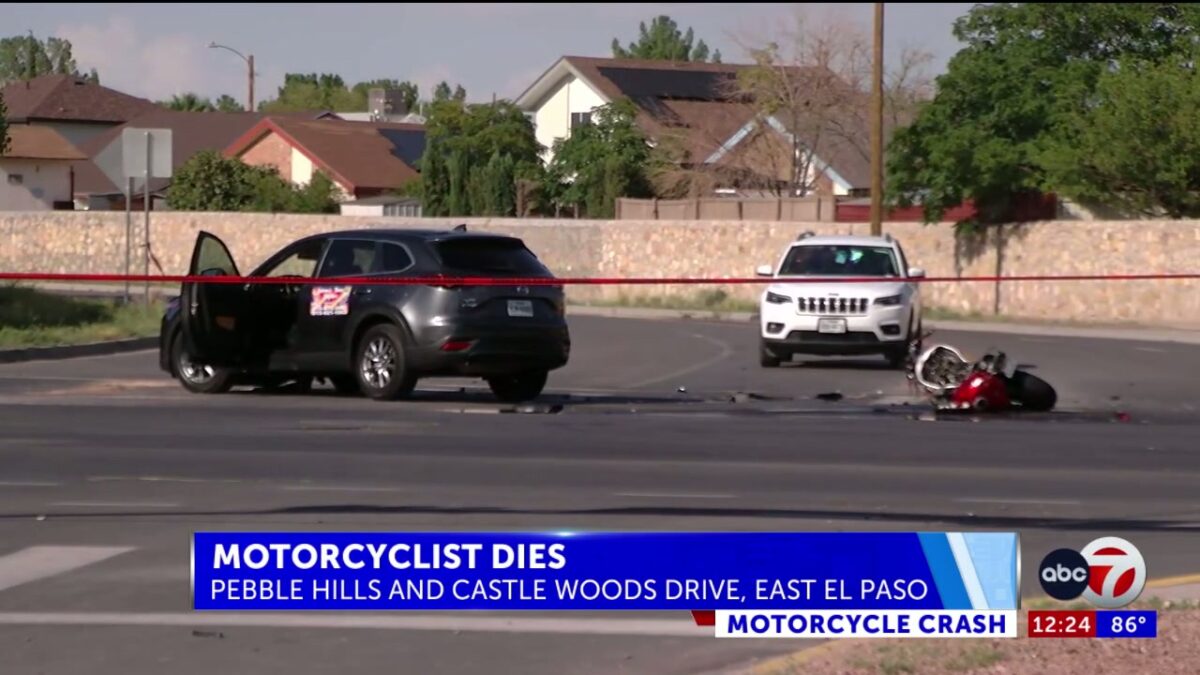 1 dead after East El Paso motorcycle crash