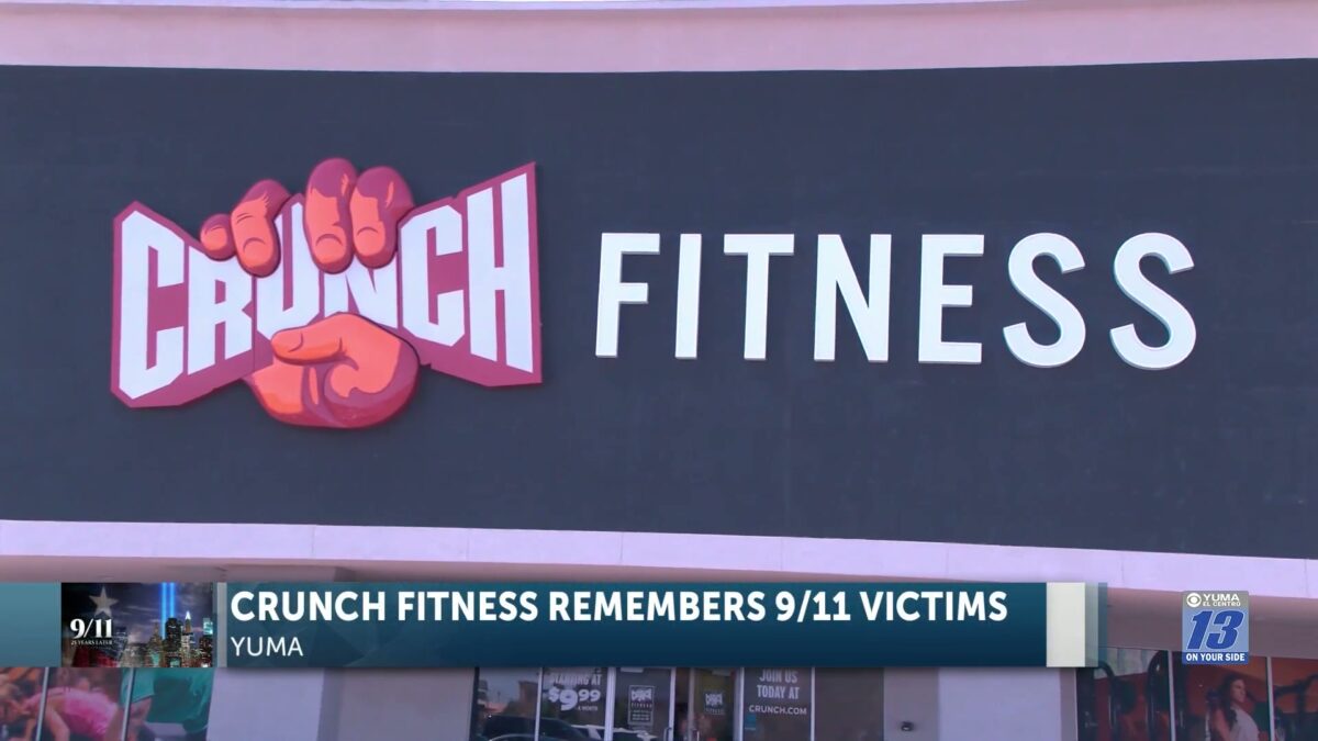 Crunch Fitness holds 9/11 remembrance