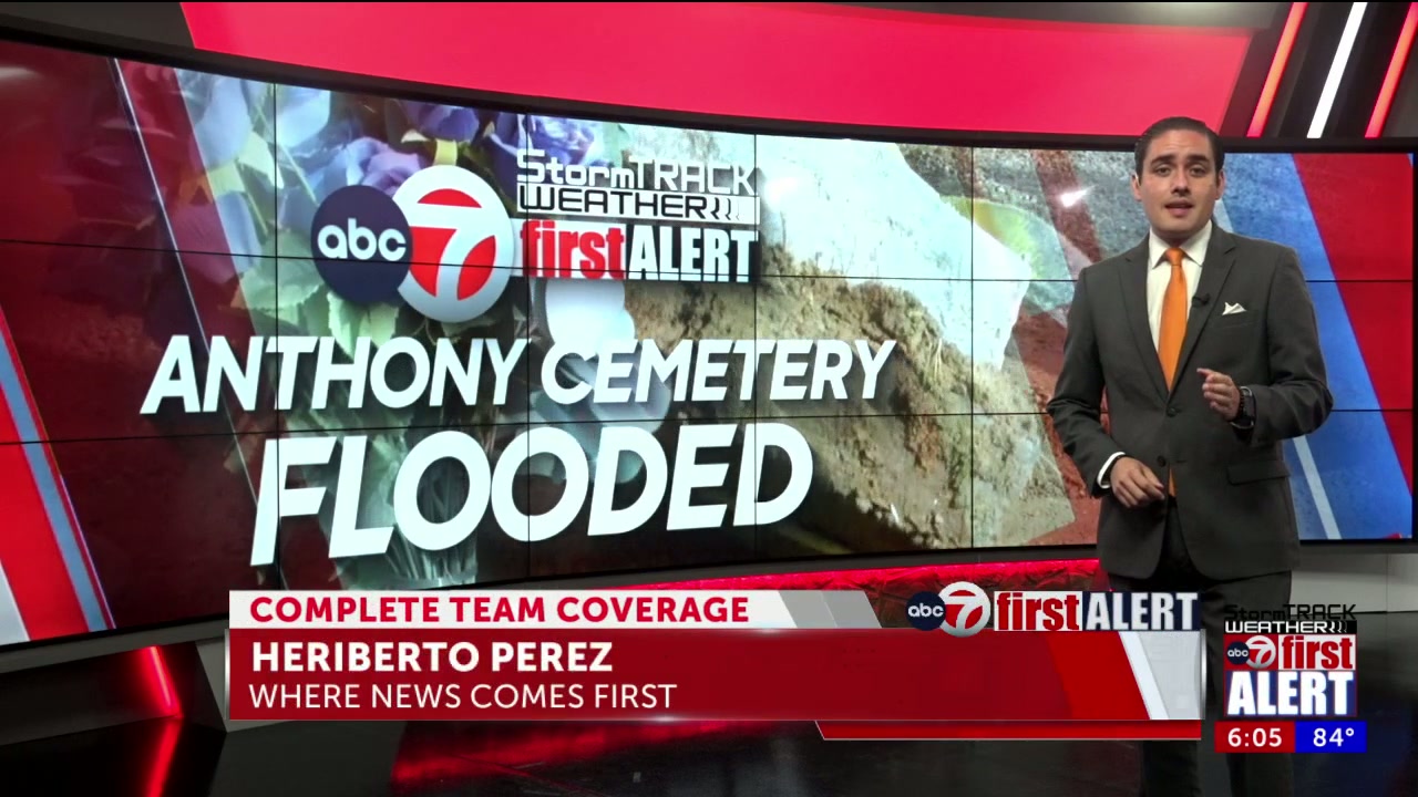 Anthony residents concerned over damage to cemeteries caused by heavy rains