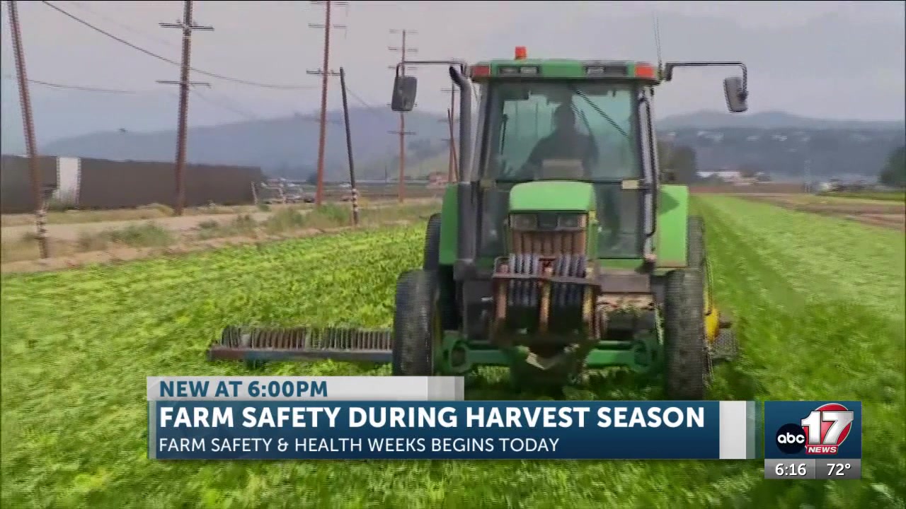 Harvest time can be dangerous for farmers