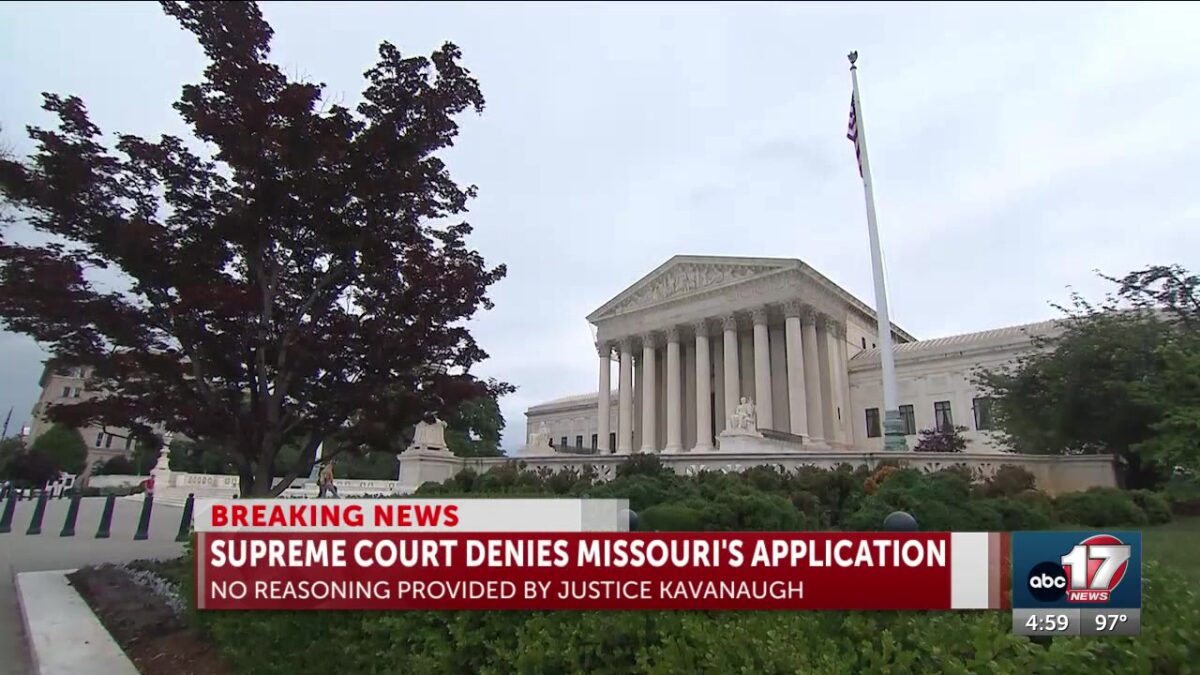 Justice Kavanaugh rejects Missouri attorney general’s application for stay in congressional map lawsuit