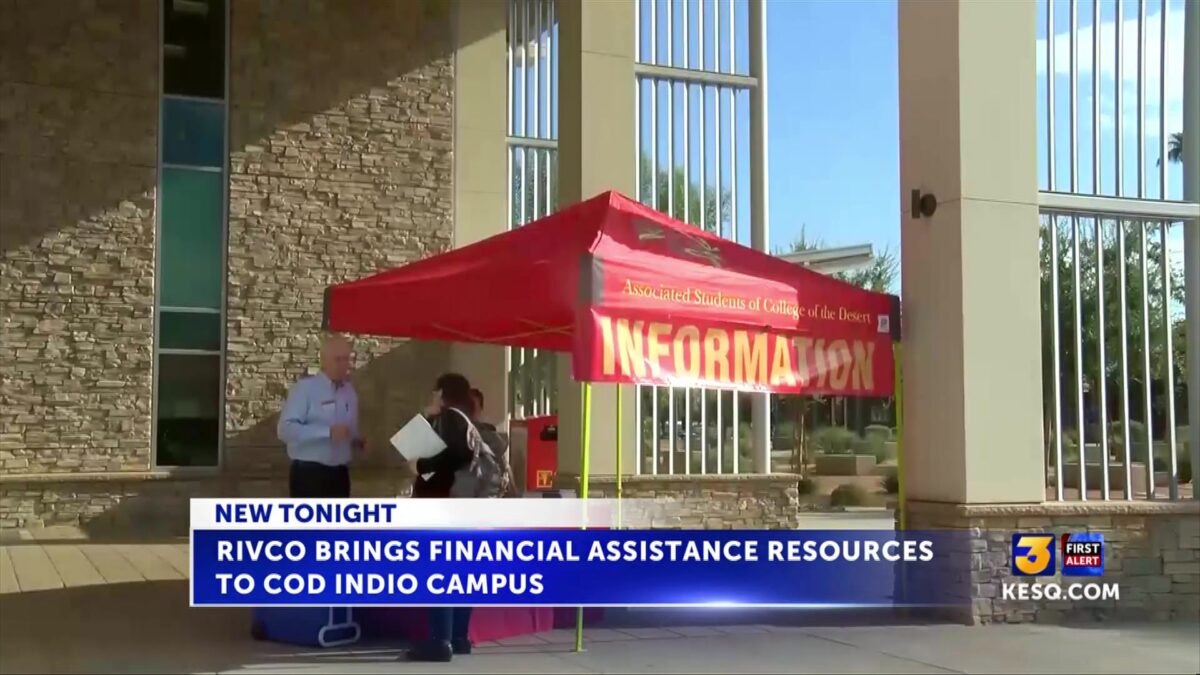 Riverside County brings financial assistance resources to College of the Desert in Indio