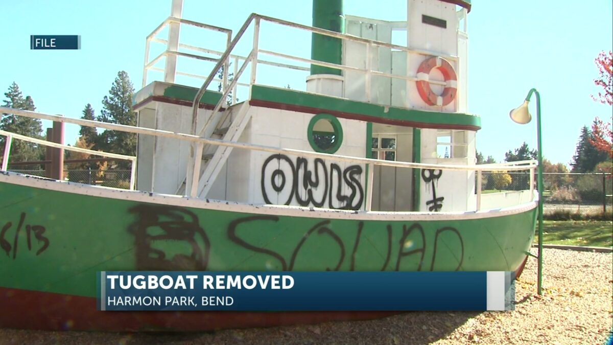 Safety concerns lead to removal of Harmon Park’s 50-year-old play boat