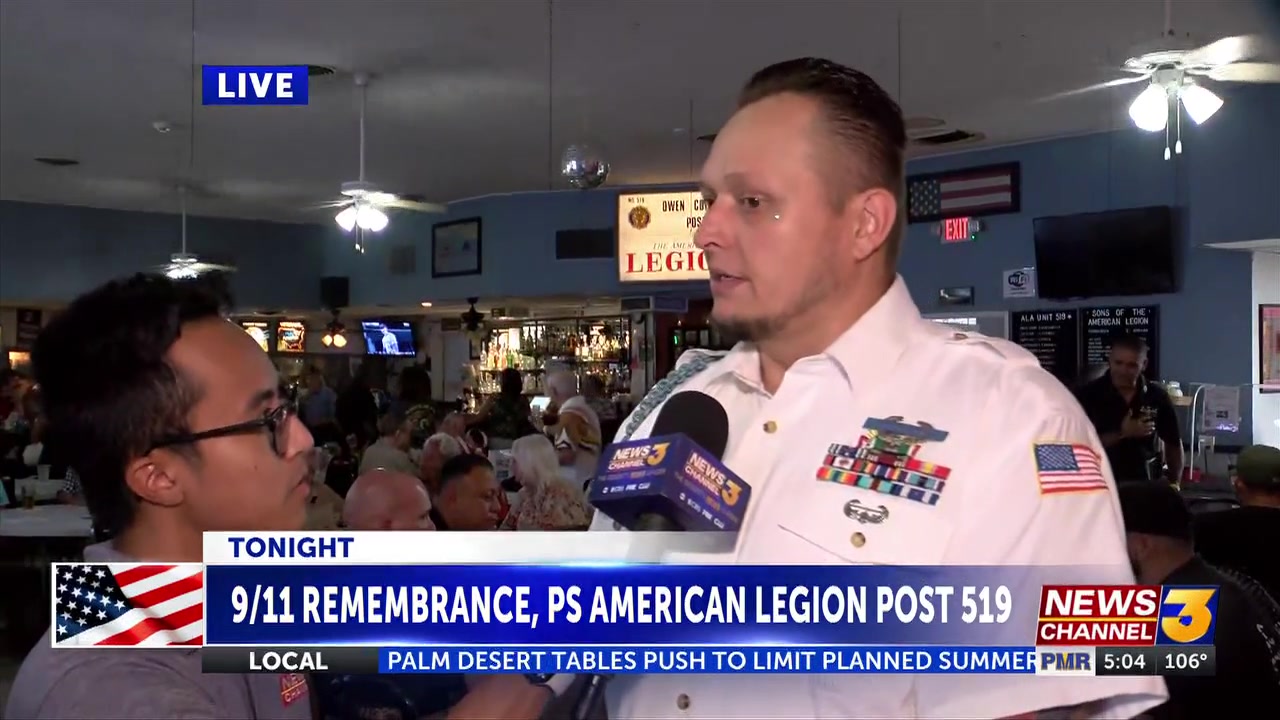 Palm Springs veterans host 9/11 memorial dinner