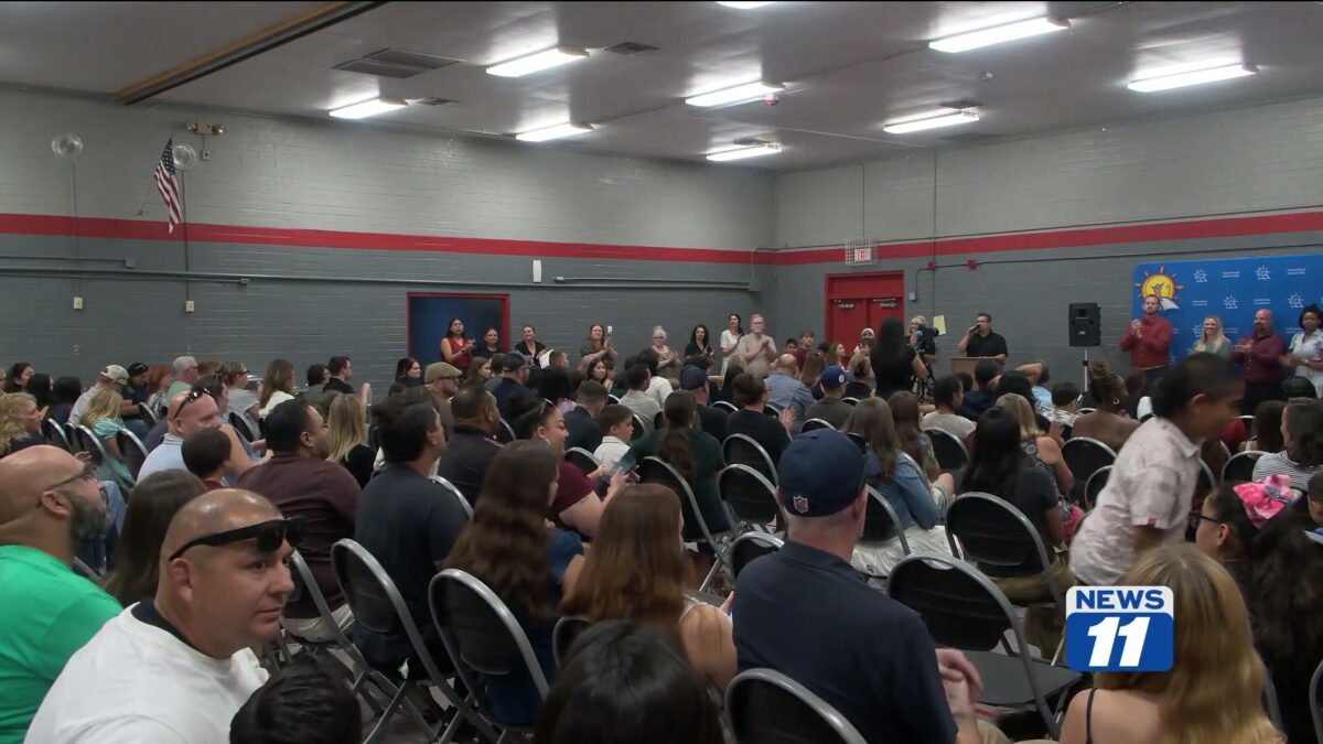 Students recognized for perfect scores on state test