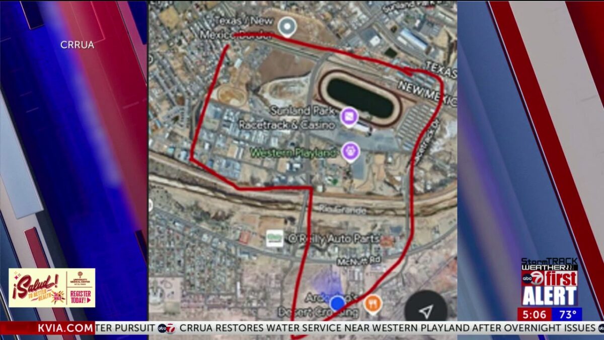 CRRUA restores water service near Western Playland after overnight issues