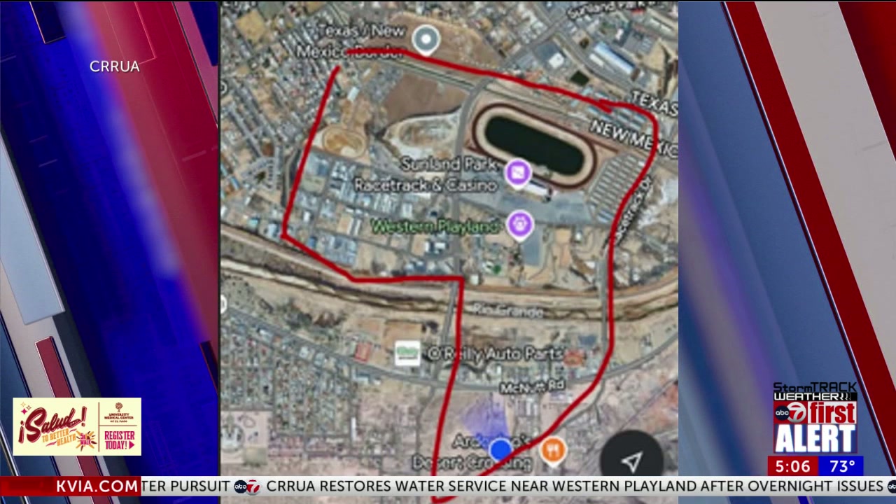 CRRUA restores water service near Western Playland after overnight issues