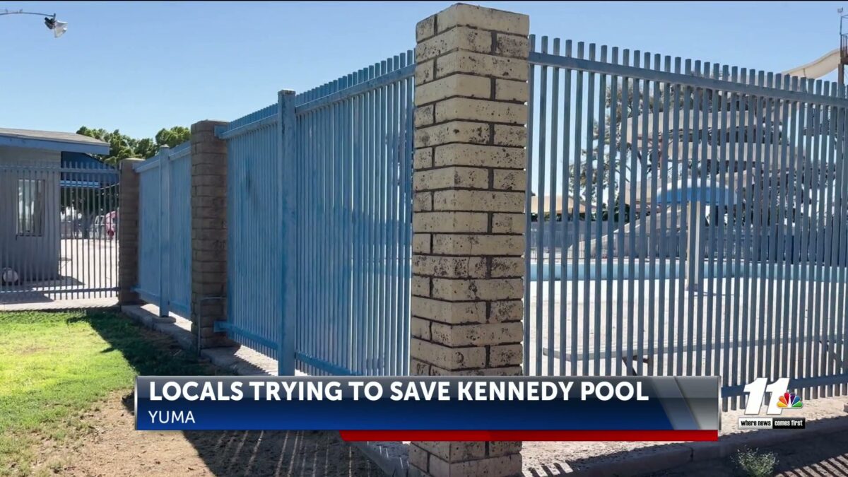 Locals trying to save Kennedy Pool
