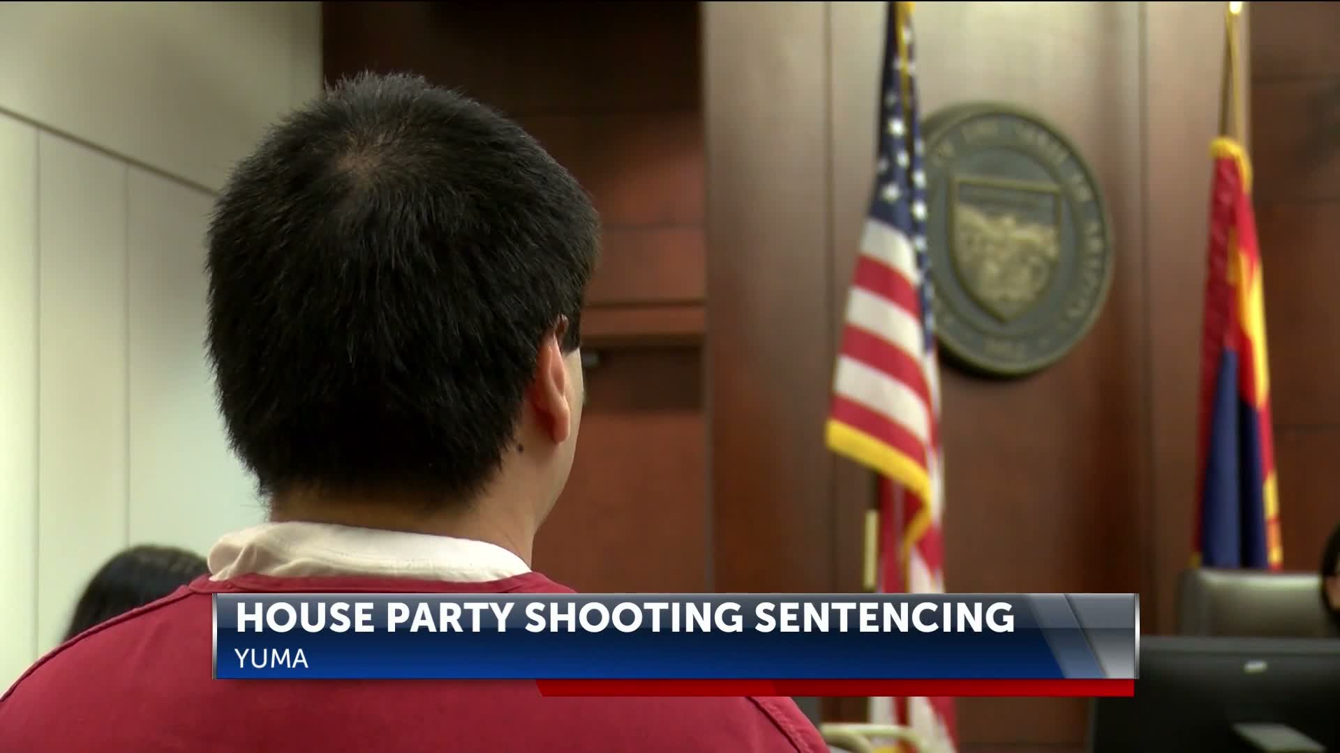 Man who pled guilty to Yuma house party shooting sentenced