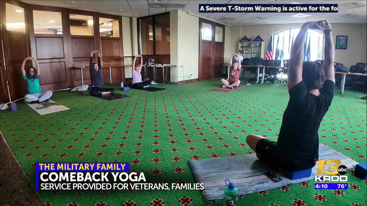THE MILITARY FAMILY: Veterans find PTSD peace through the practice of yoga