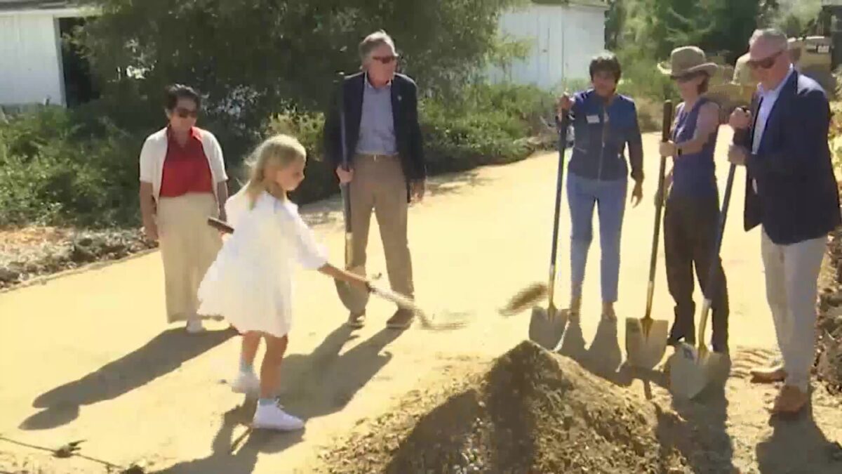 Construction On Bob Jones Trail Connector Officially Breaks Ground At Octagon Barn