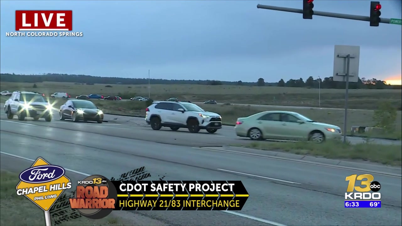 CDOT makes safety improvements at crash-prone interchange in north Colorado Springs