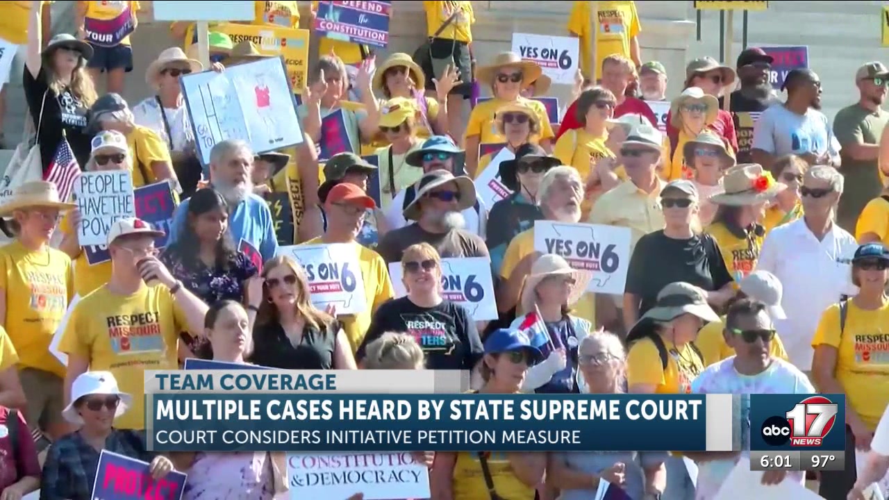 Crowds rally in favor of citizen petition lawsuit at Missouri Supreme Court
