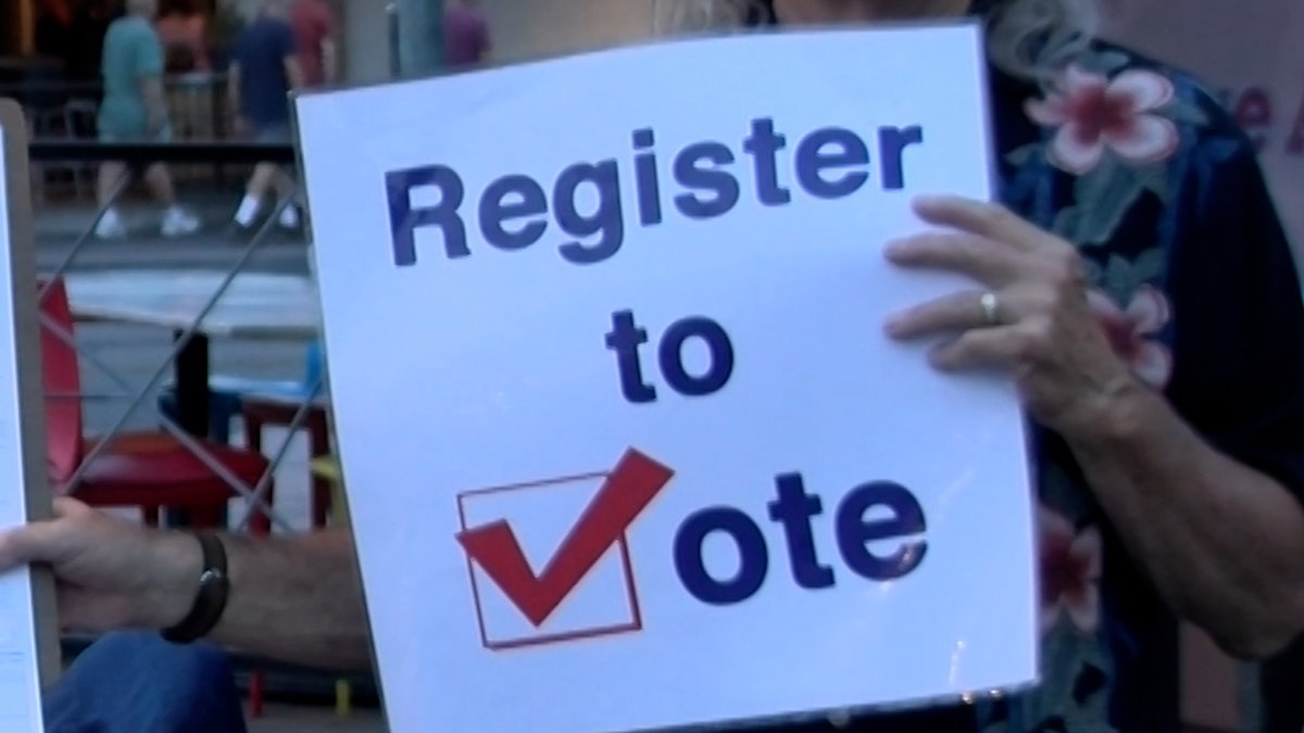 National Voter Registration Day puts voting access in focus as mail-in ballot debate continues
