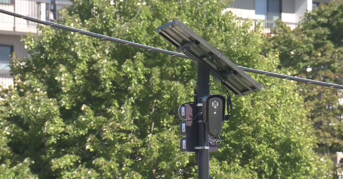 A local tattoo shop owner in New Baltimore is adding a little humor to the Flock cameras conversation.