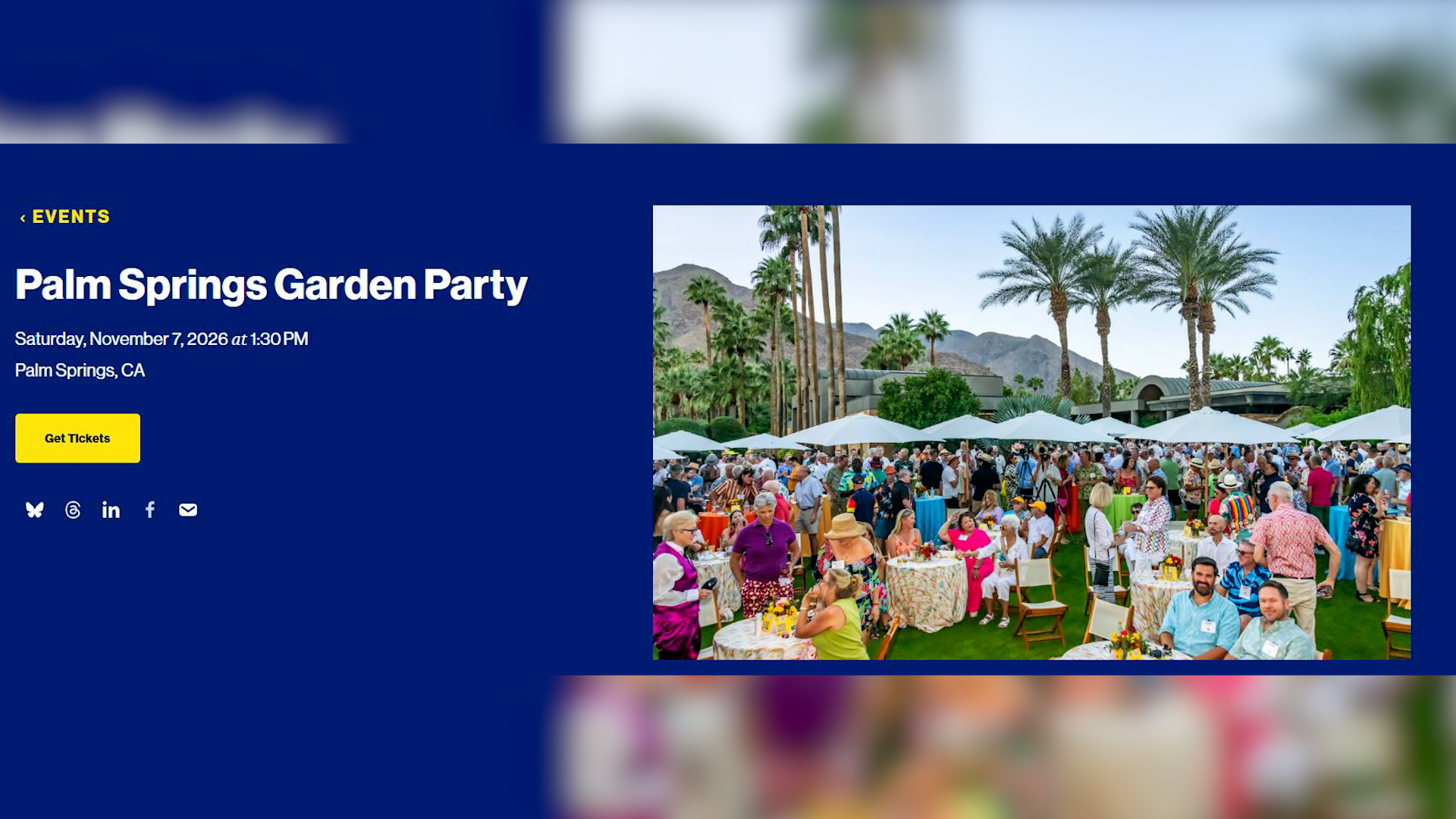 Human Rights Campaign celebrates 25th anniversary of Palm Springs Garden Party