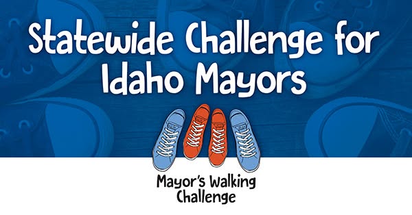 Idaho mayors step up for community grants through annual walking challenge