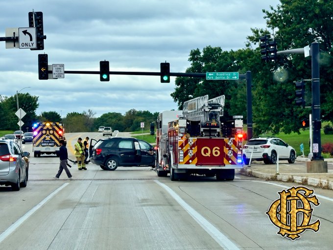 One person taken to hospital after crash in west Columbia