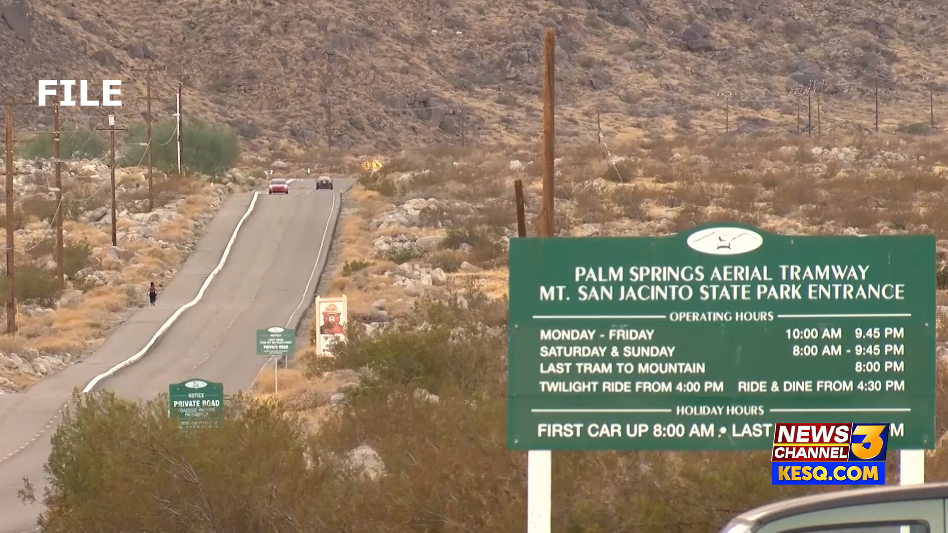 Man dies after crash near Palm Springs Aerial Tramway; circumstances remain under investigation