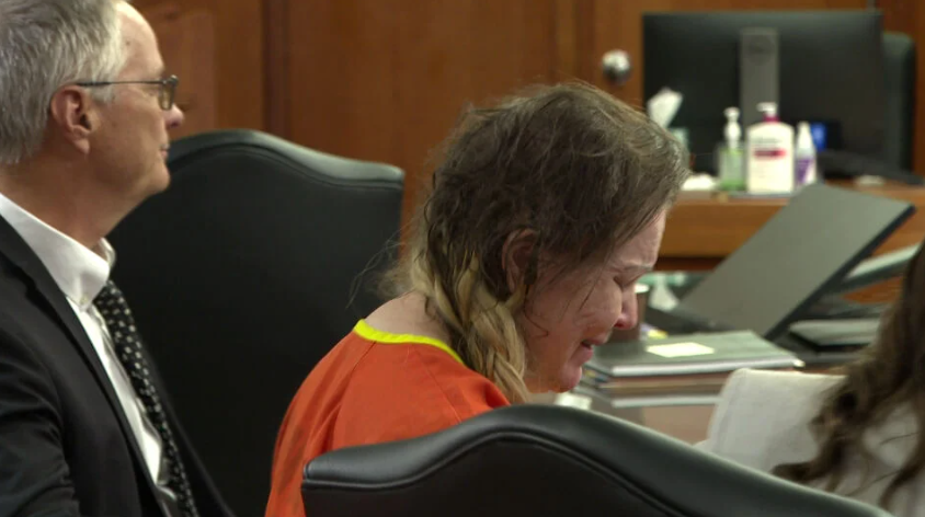 Angelynn Mock pleaded guilty in August to first-degree murder in the death of 80-year-old Anita Avers last Halloween.