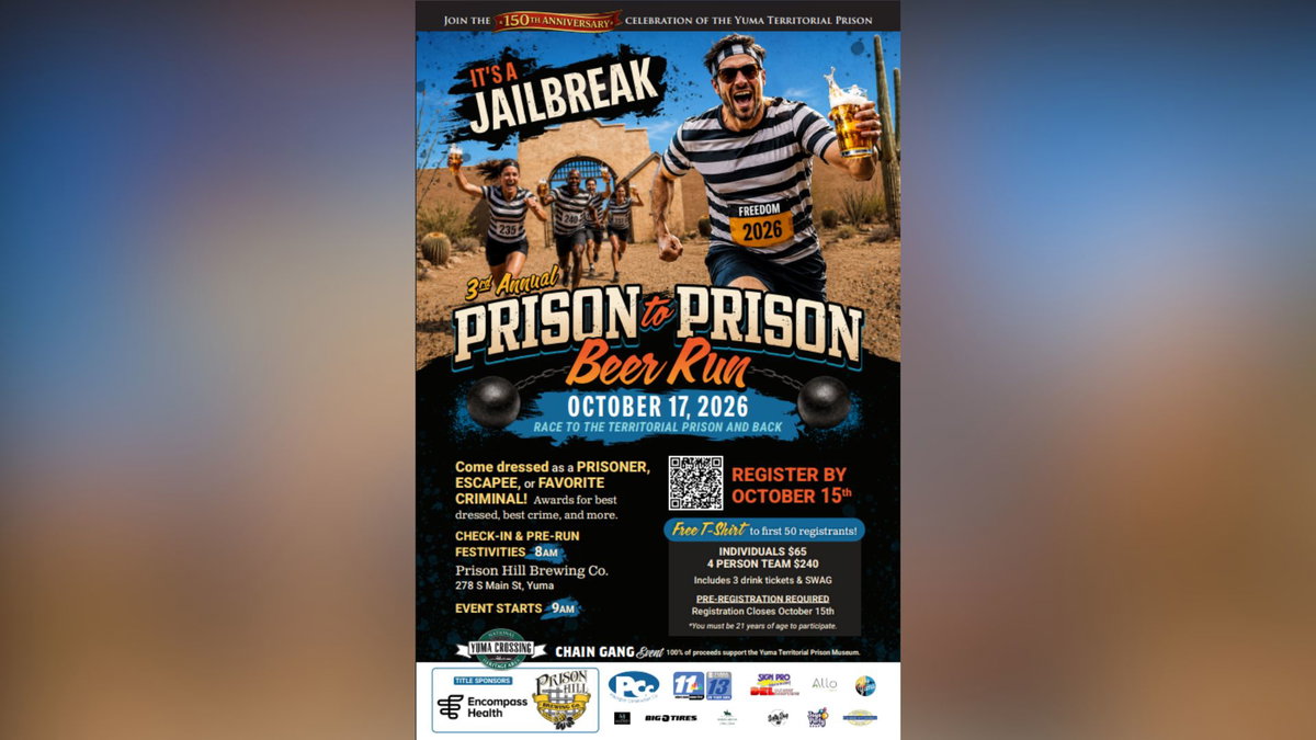 Third Annual Prison to Prison Beer Run happening this weekend