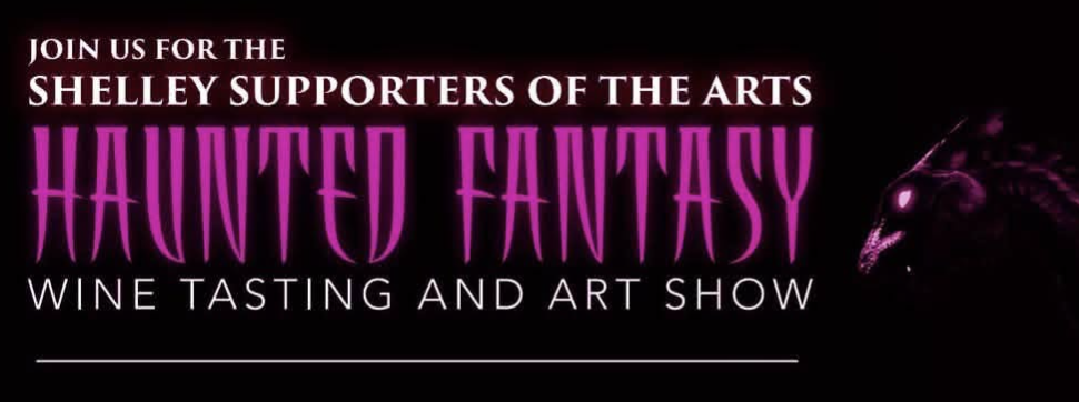 “Haunted Fantasy” arts fundraiser brings wine