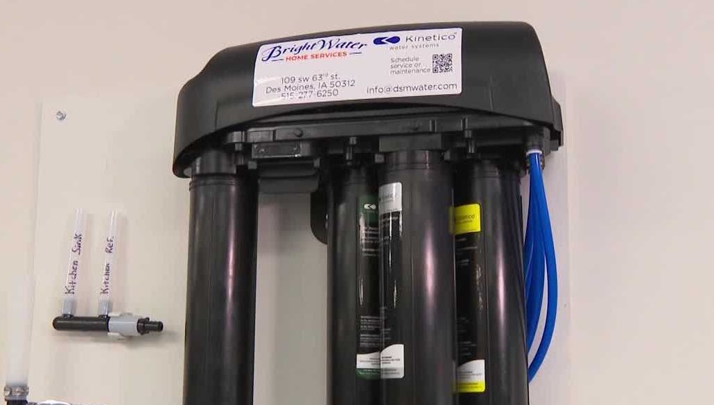 A filtering system is being added to new residential construction by Hubbell Homes